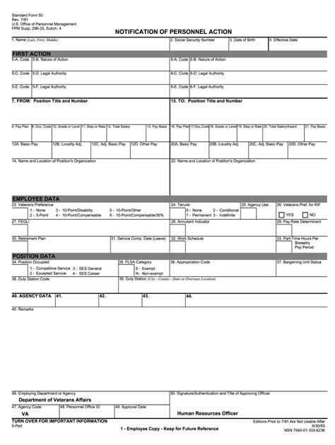 Sf 50 Form Us Embassy Fill Online Printable Fillable Blank Pdffiller