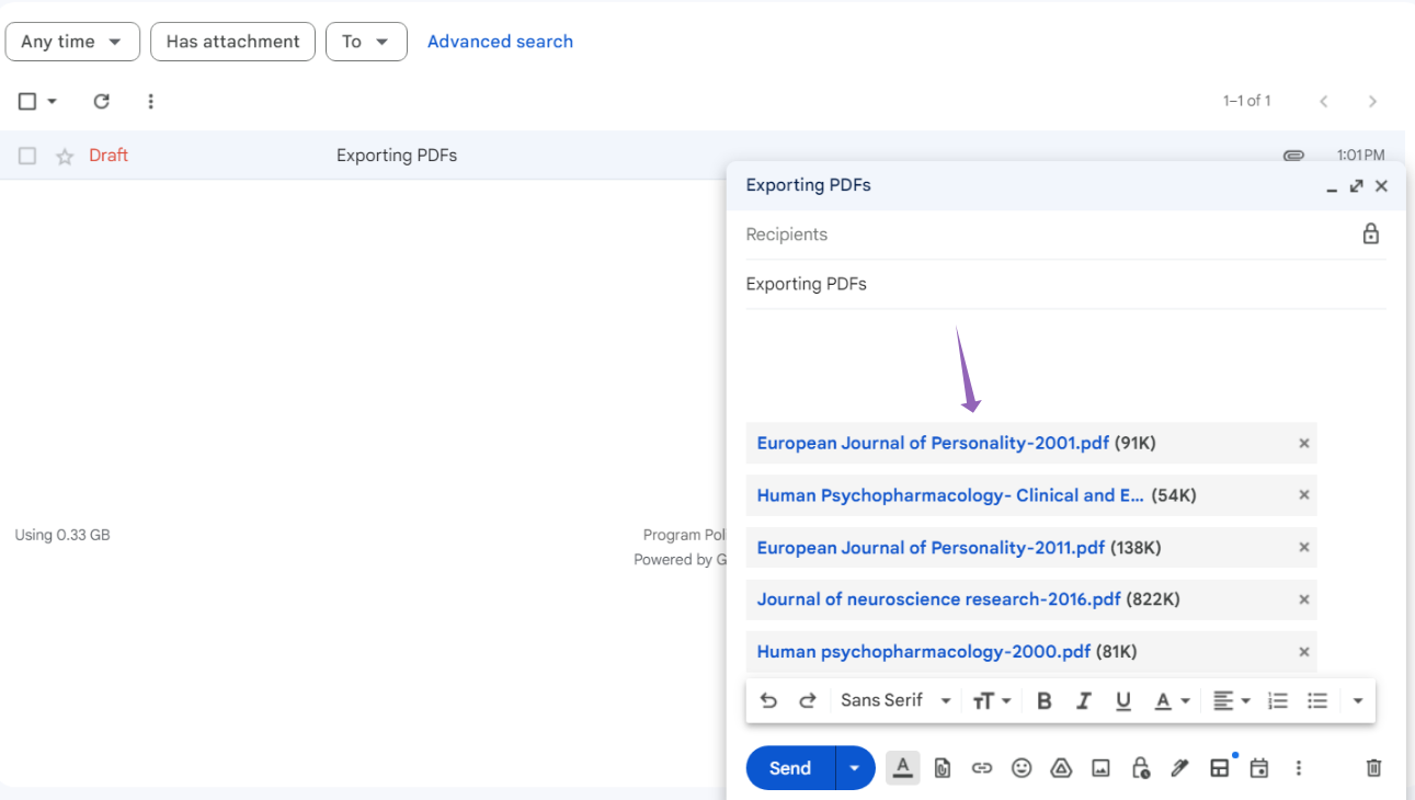 Sharing Article Pdfs Directly From Papers By Email Slack Teams