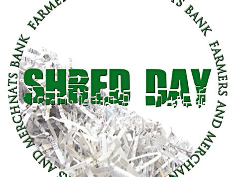 Shred Day Farmers Amp Merchants Bank