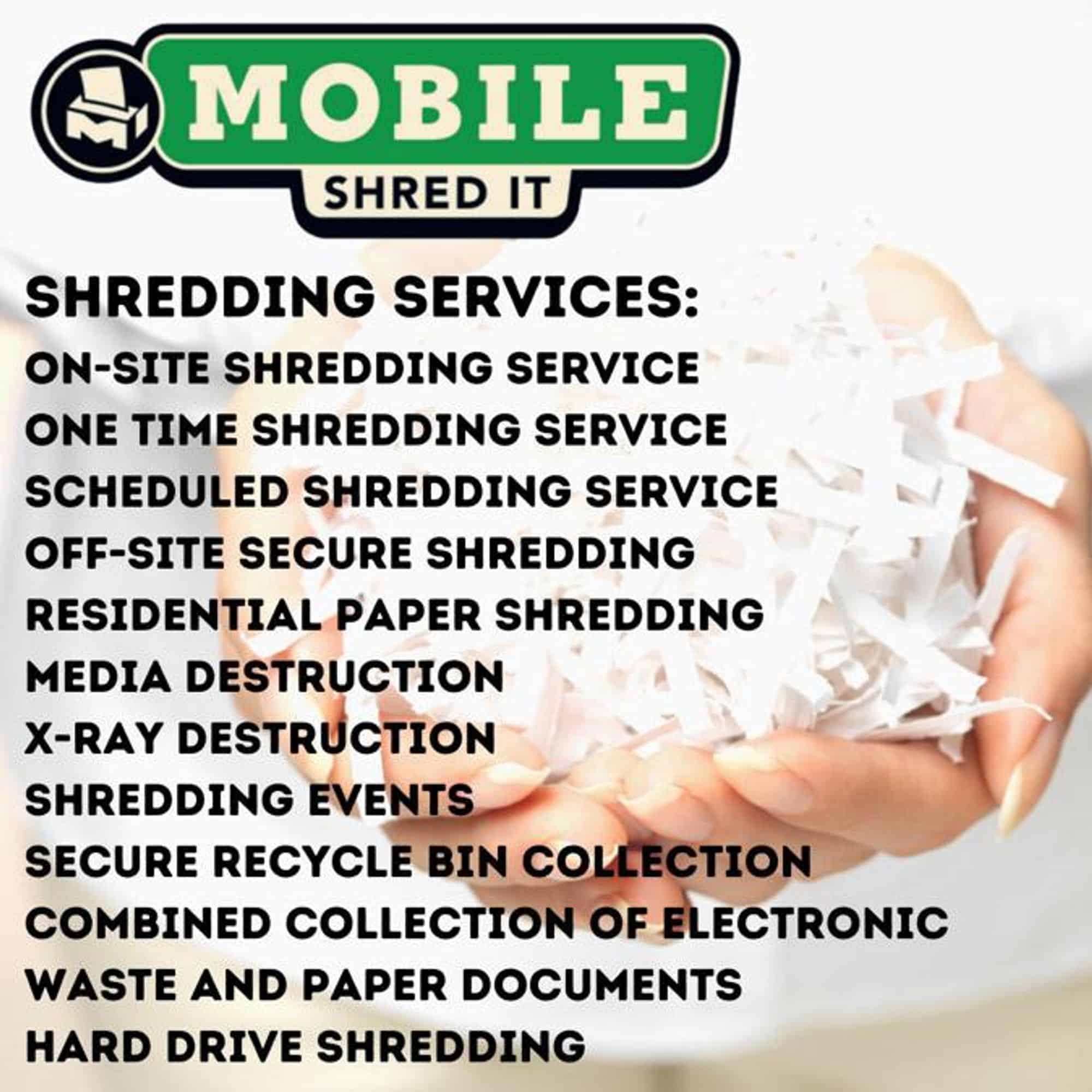 Shred It Free Document Shredding