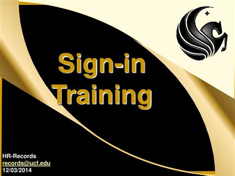 Sign In Training Hr Records 12 03 Ppt Download