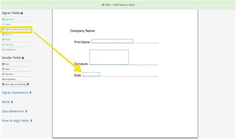 Signed Data Format