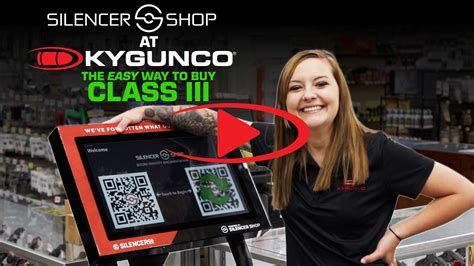 Silencer Shop Kiosks At Kygunco Easy Class Iii Kygunco