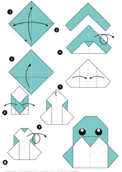 Simple Origami Printable Instructions