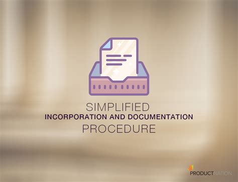 Simplified Incorporation And Documentation Procedure Productnation