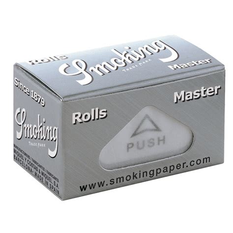 Smoking Master Rolls Ultra Slim Papers Silver Silber Rollen 5 Rolls