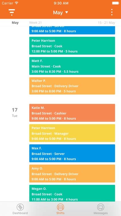 Snagashift Snagajob Scheduling