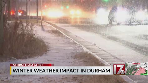 Snow Winter Weather Impact Durham Cbs17 Com