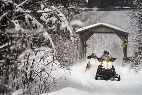 Snowmobiling In Marquette Mi Local Trails Permits Sites