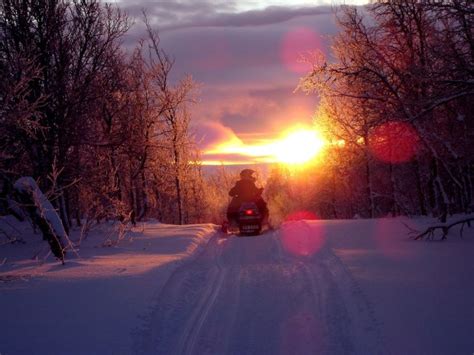 Snowmobiling In Michigan Great Lakes Explorer