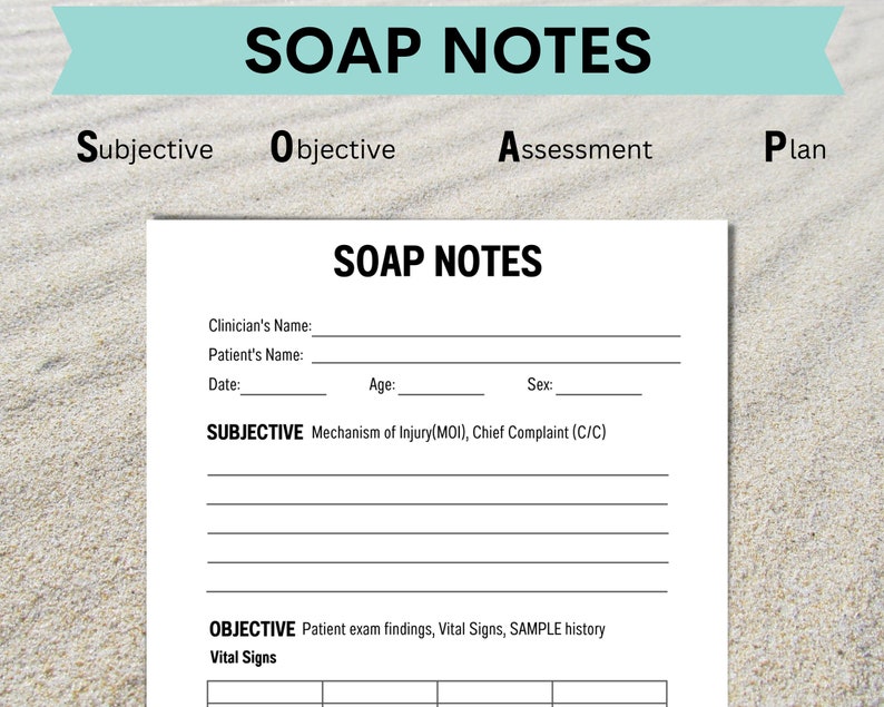 Soap Note Psychotherapy Progress Note Templates Private Practice