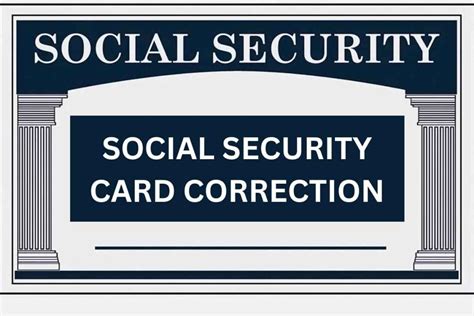 Social Security Card Correction 2024 Check Ways To Replace Or Correct