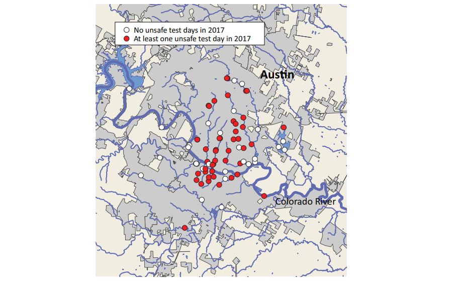 Some Austin Waterways Unsafe For Swimming Austin Monitoraustin Monitor