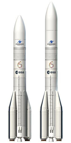 Space In Images 2014 12 Artist Amp 39 S View Of The Ariane 6 Four Boosters Configuration A64