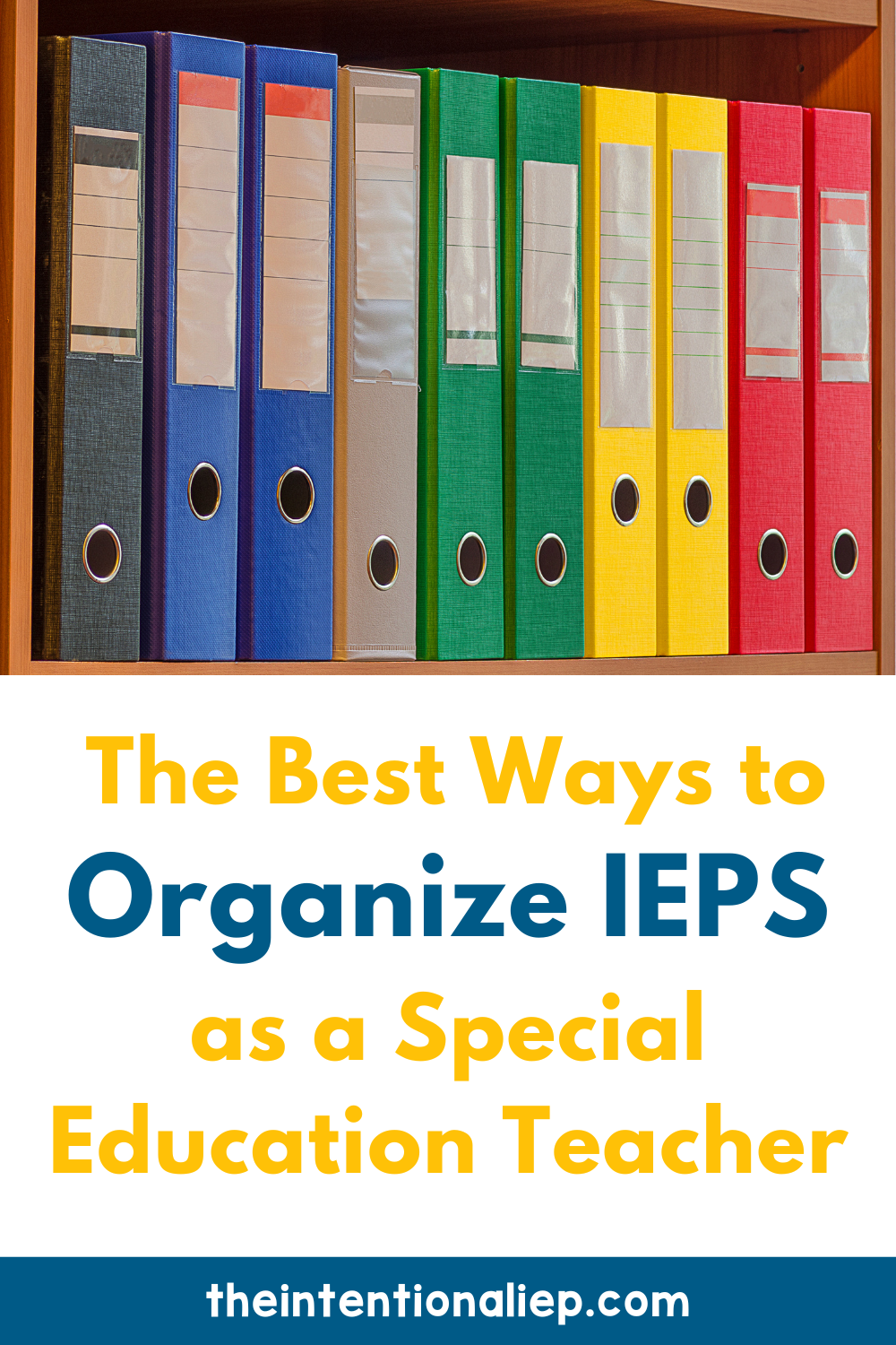 Special Education Teacher Tips How To Organize Ieps Artofit