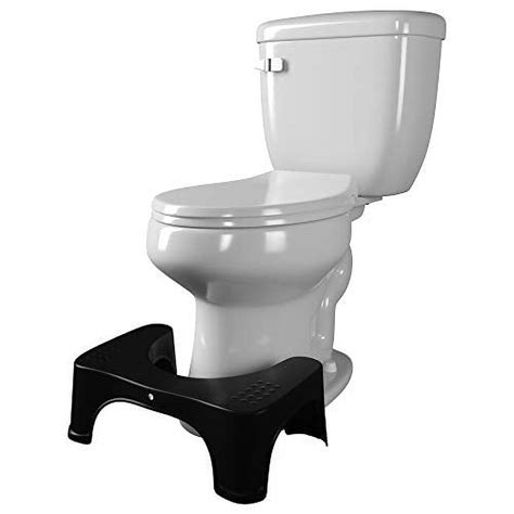 Squatty Potty Eclipse Black Toilet Stool With Light Walmart Com Walmart Com