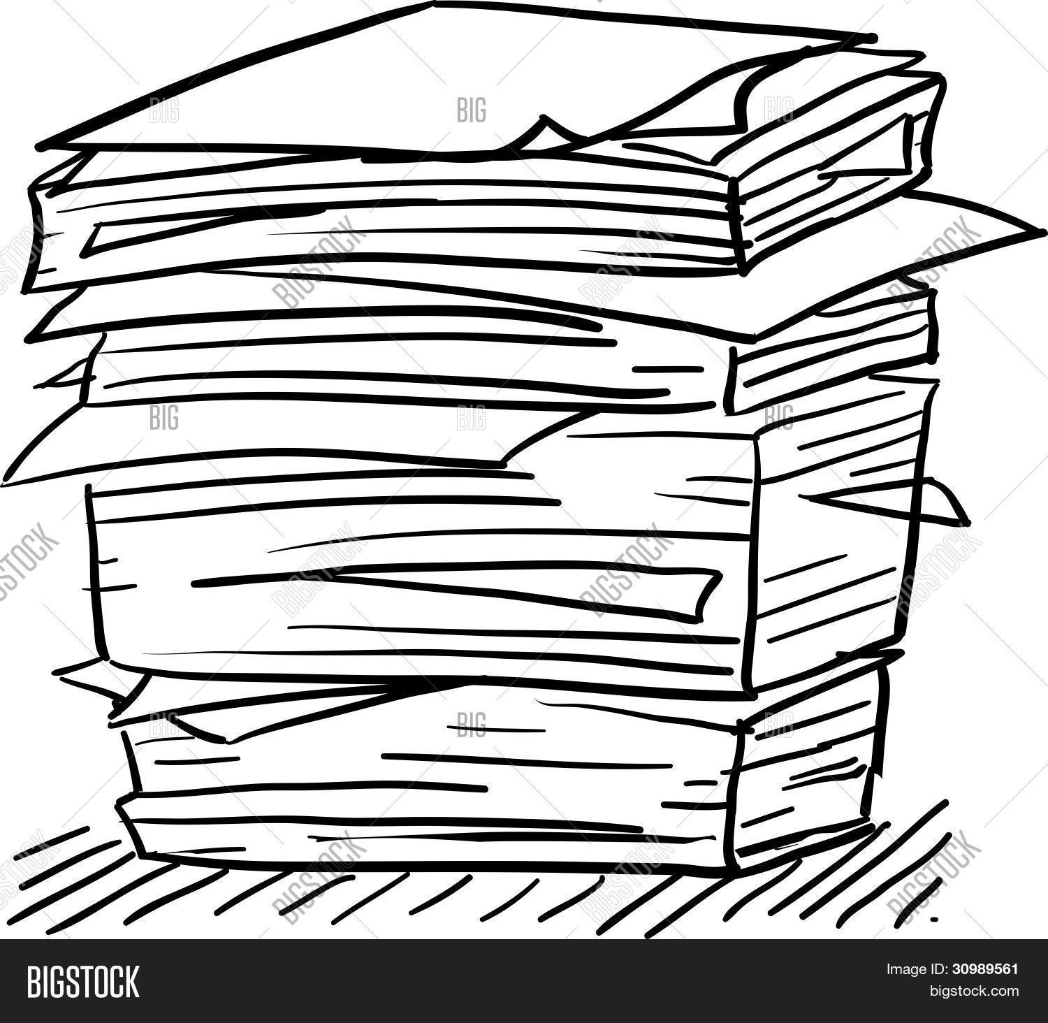 Stack Of Paperwork High Res Stock Photo Getty Images