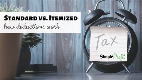 Standard Vs Itemized How Deductions Work