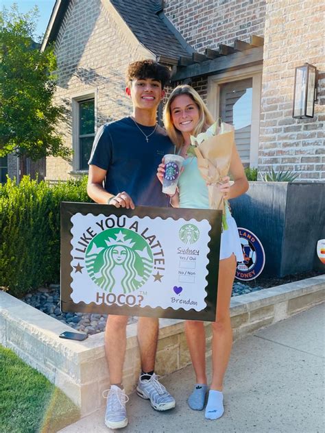 Starbucks Hoco Proposal Cute Homecoming Proposals Cute Prom Proposals Prom Proposal