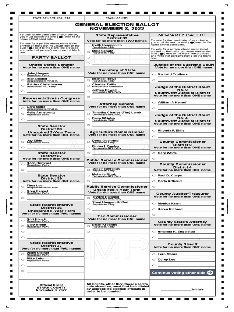 Stark County Sample Ballot Pdf Initiative Government