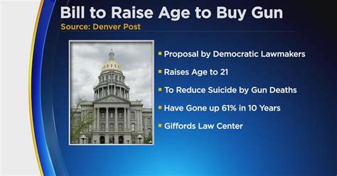 State Lawmakers To Consider Raising Age To Buy Gun Cbs Colorado