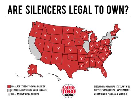 States Where Silencers Are Legal Isalegal