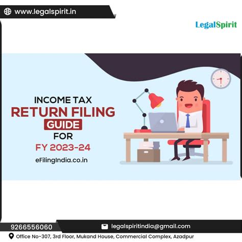 Step By Step Guide To File Income Tax Return Fy 2023 24