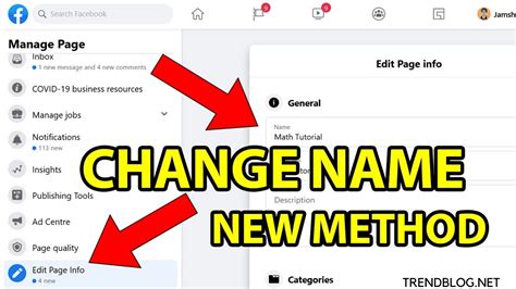 Steps To Change Name On Facebook And Alter My Name Tecnotrend