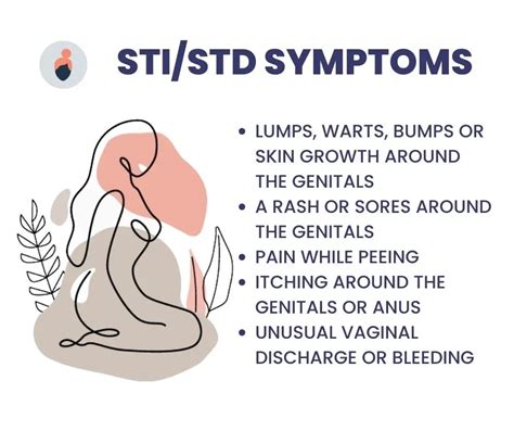 Sti Symptoms What To Look Out For