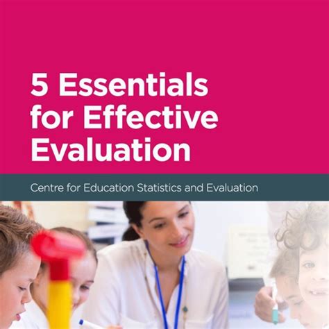 Stream Episode Five Essentials For Effective Evaluation Audio Paper