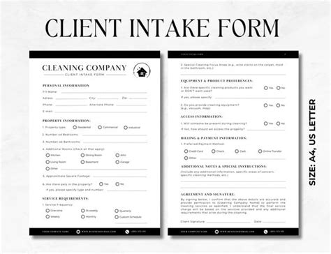 Streamline Client Intake With A Professional Form