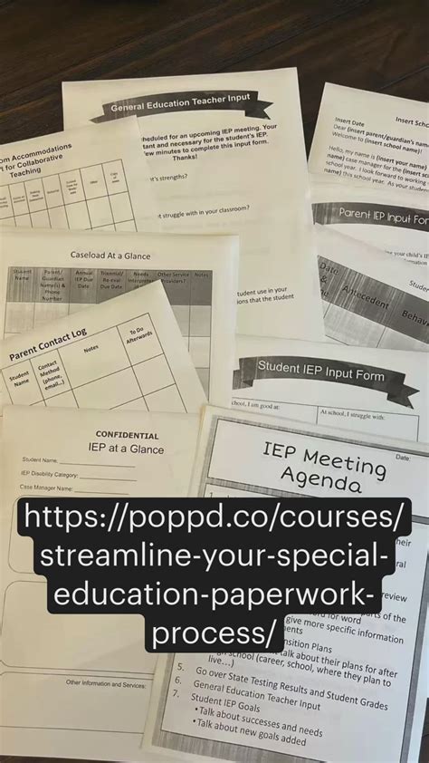 Streamline Your Special Education Paperwork Process Training