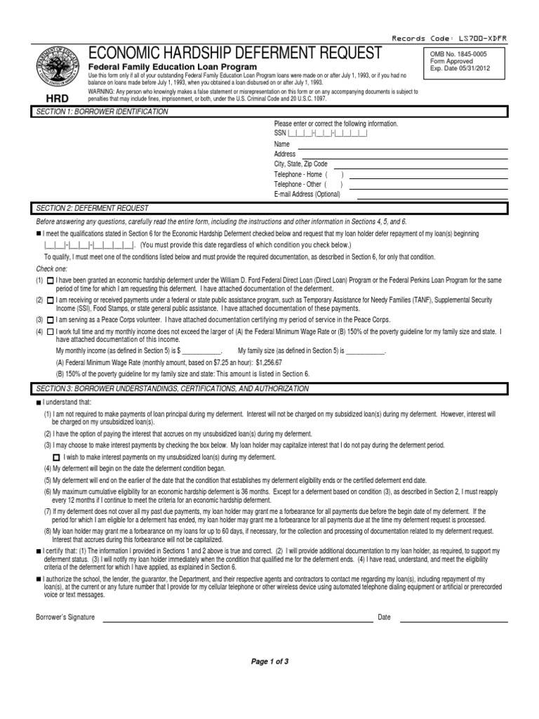 Student Loan Deferment Form Navient Form Resume Examples 3Q9jolgyar