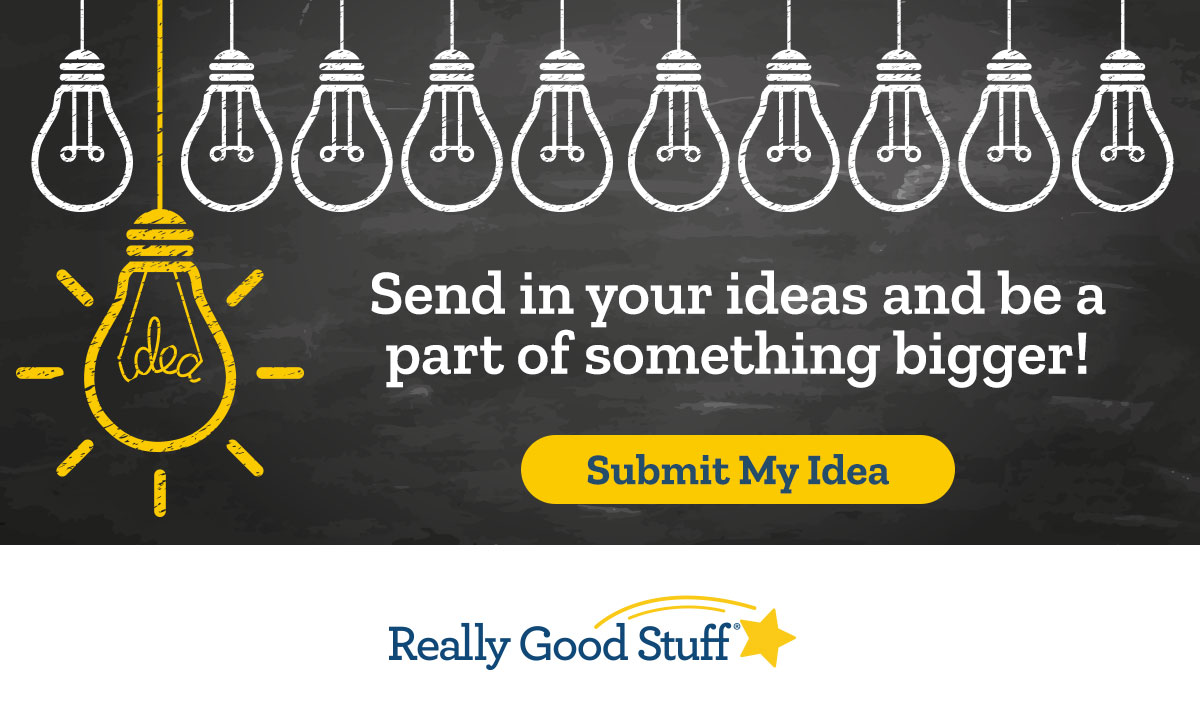 Submit Your Idea Really Good Stuff