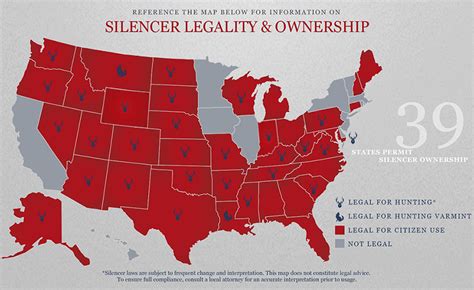 Suppressor Laws By State