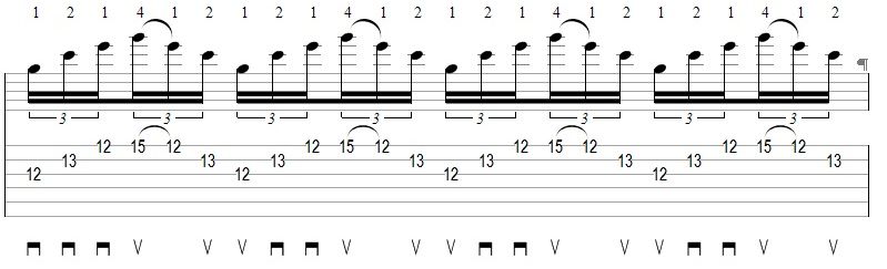 Sweep Picking Exercises Guitar Pro Tab Online Degrees