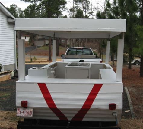 Sweet Pop Up Trailer Hot Dog Cart Conversion Hot Dog Cart