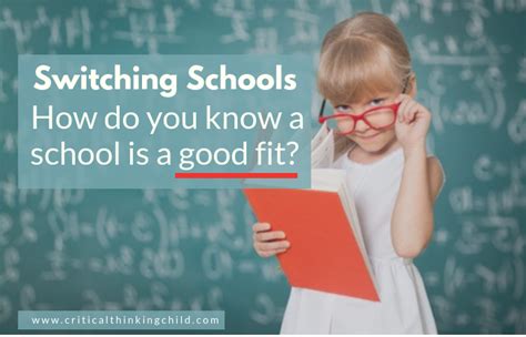 Switching Schools How Do You Know A School Is A Good Fit The