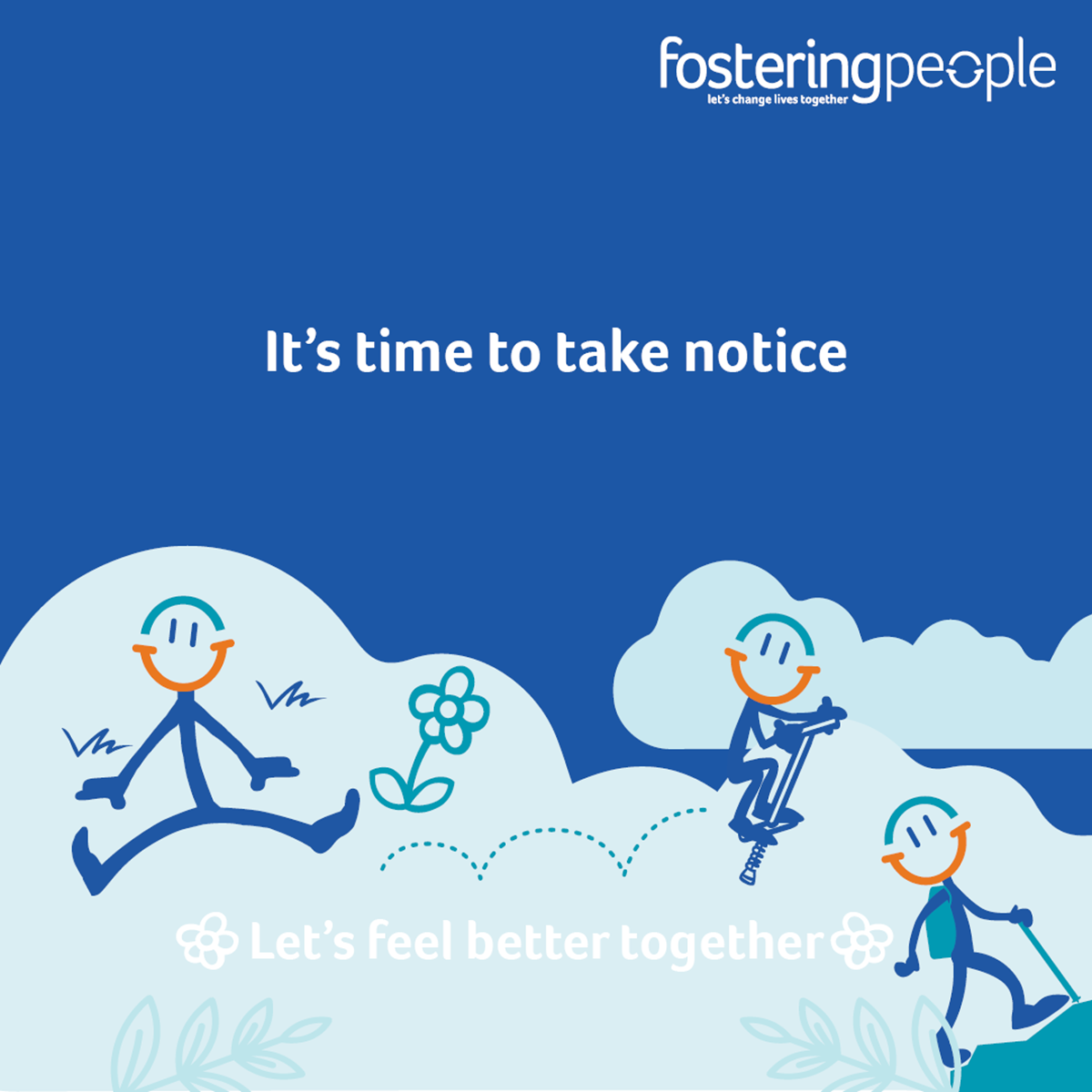 Take Notice One Of The 5 Ways To Wellbeing Fostering People