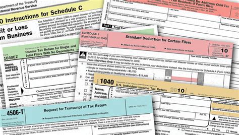 Tax Forms Form Information Business And Individual Taxpayers