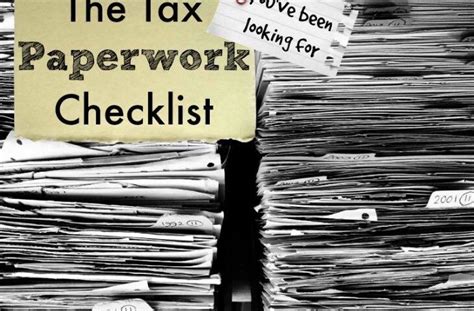 Tax Paperwork Checklist Prestige Accounting Amp Consulting