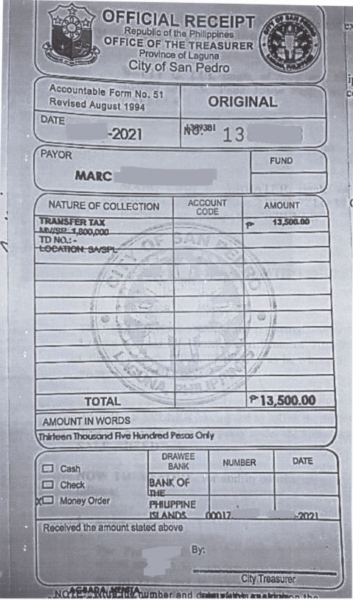 Tax Transfer Of Real Property Ownership Tax On Transfer Of Real