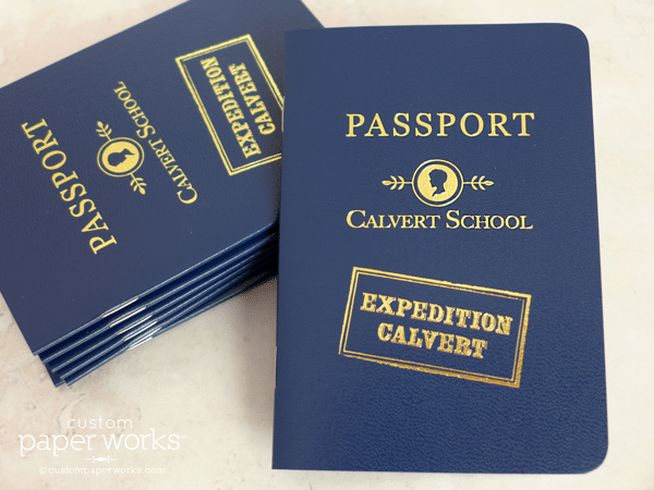 Teacher Education Event Attendee Passports Custom Paper Works