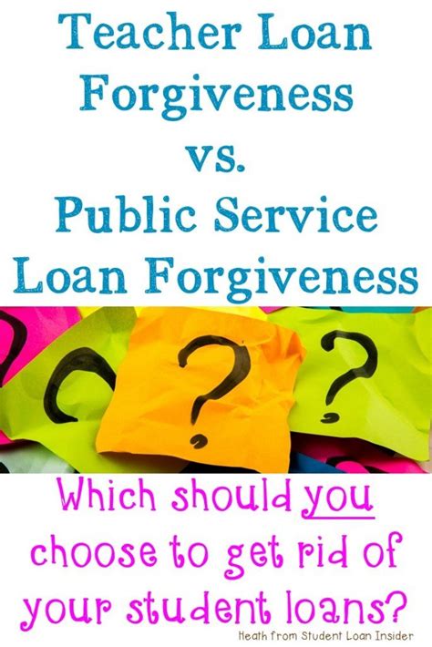 Teacher Loan Forgiveness Vs Pslf Which To Choose Hojo S Teaching