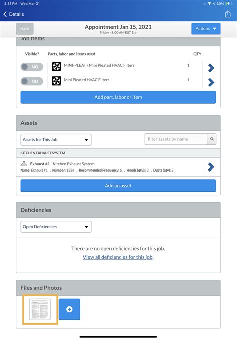 Tech Guide To Completing Blank Paperwork Android Servicetrade