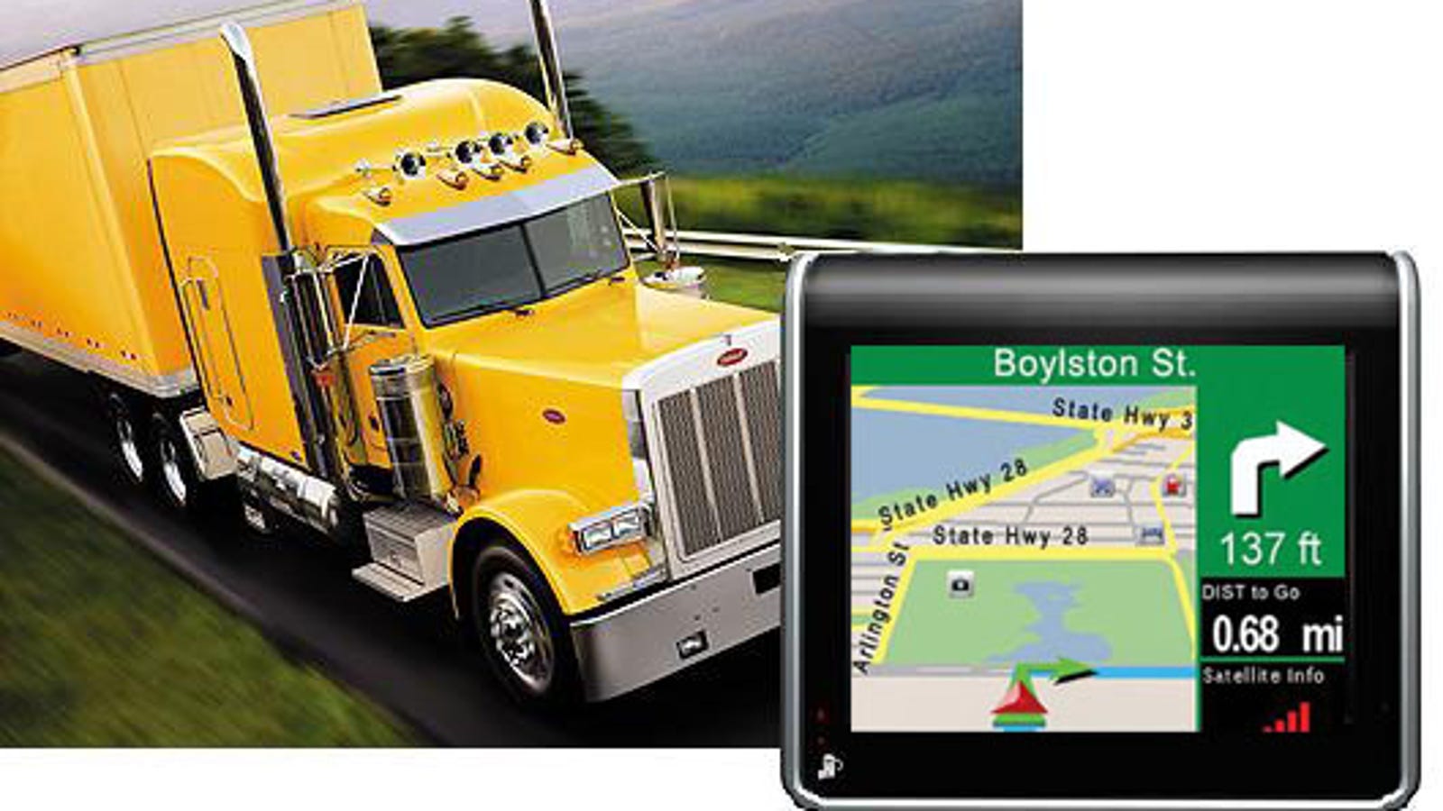 Teletype Gps Navigation Unit Caters To Truckers Hazmat Drivers