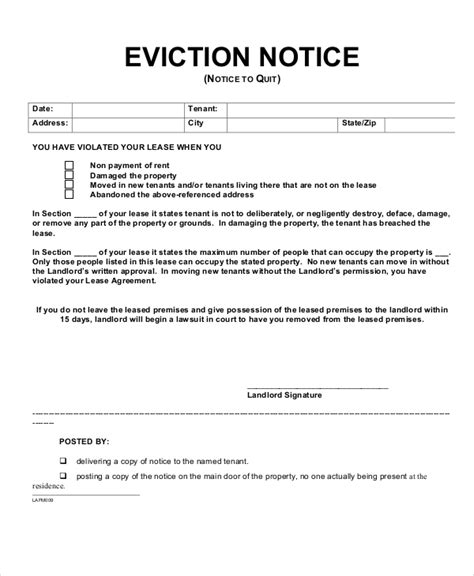 Tenant Eviction Notice Emmamcintyrephotography Com