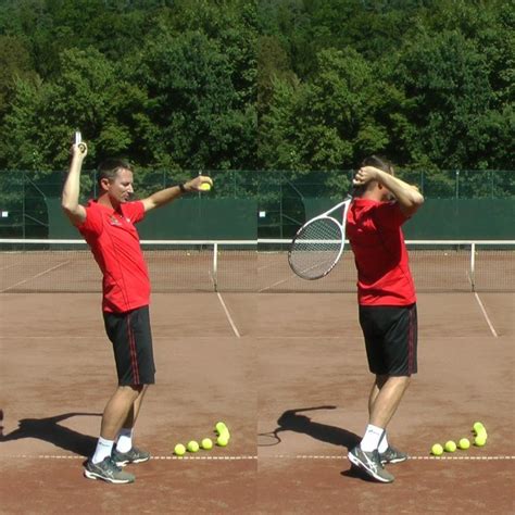 Tennis Serve Technique 7 Steps To Correct Serve Feel Tennis