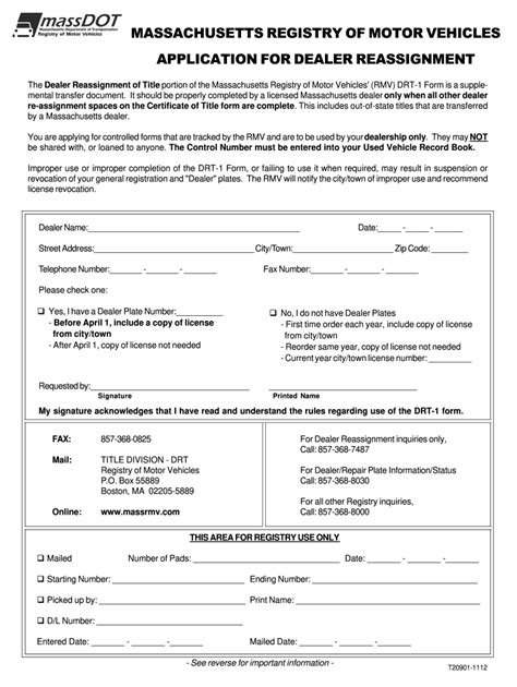 Texas Dealer Reassignment Form Fill Out Sign Online Dochub