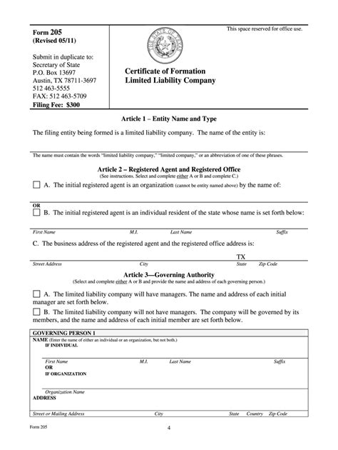 Texas Llc Filing Requirements Complete With Ease Airslate Signnow